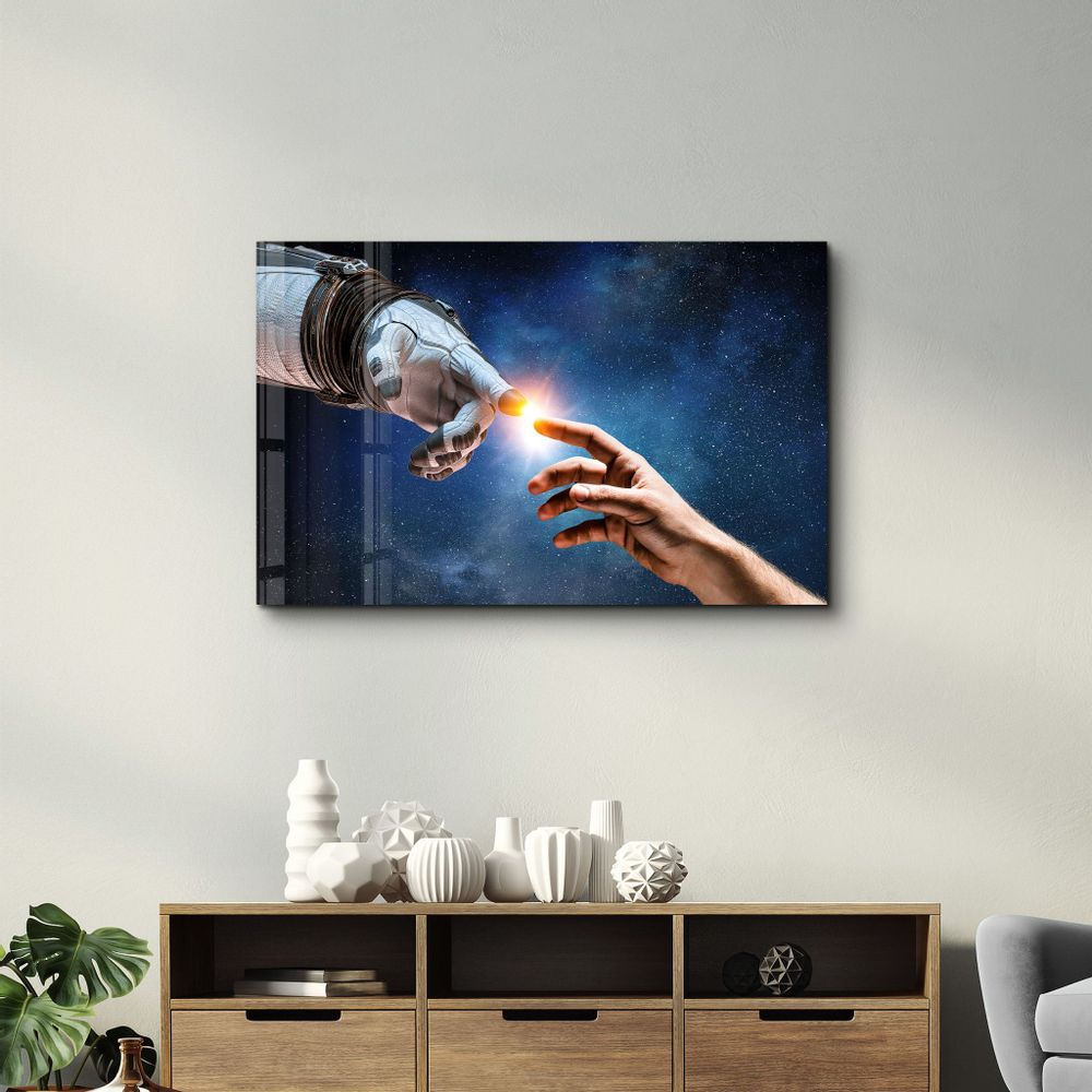 Other wall decoration - Astronaut Creation | Glass Wall Art - ARTDESIGNA
