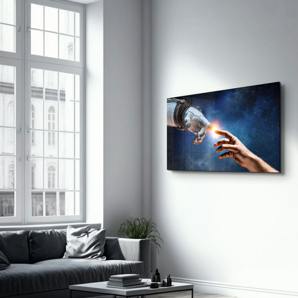Other wall decoration - Astronaut Creation | Glass Wall Art - ARTDESIGNA