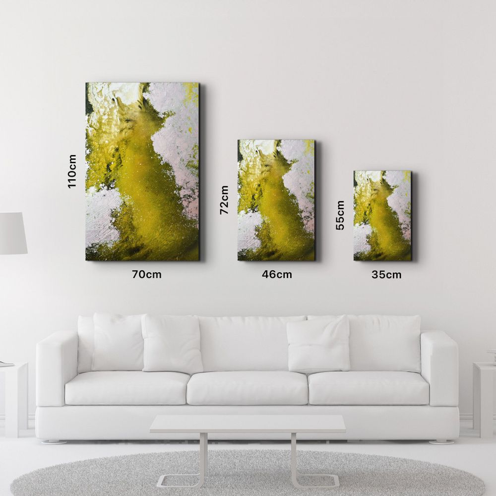 Other wall decoration - Bird's Eye In Yellow | Glass Wall Art - ARTDESIGNA