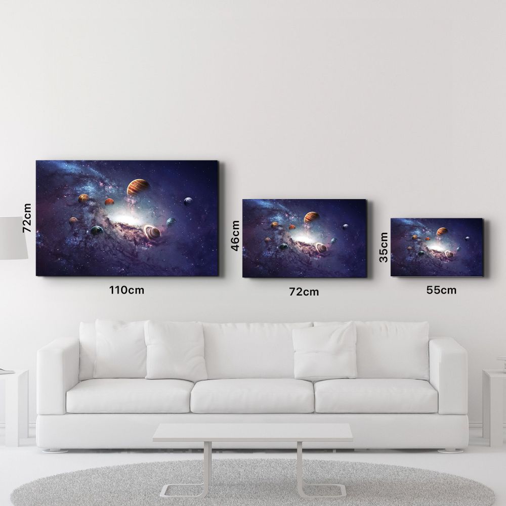 Autres décorations murales - Galaxy | Glass Wall Art - ARTDESIGNA