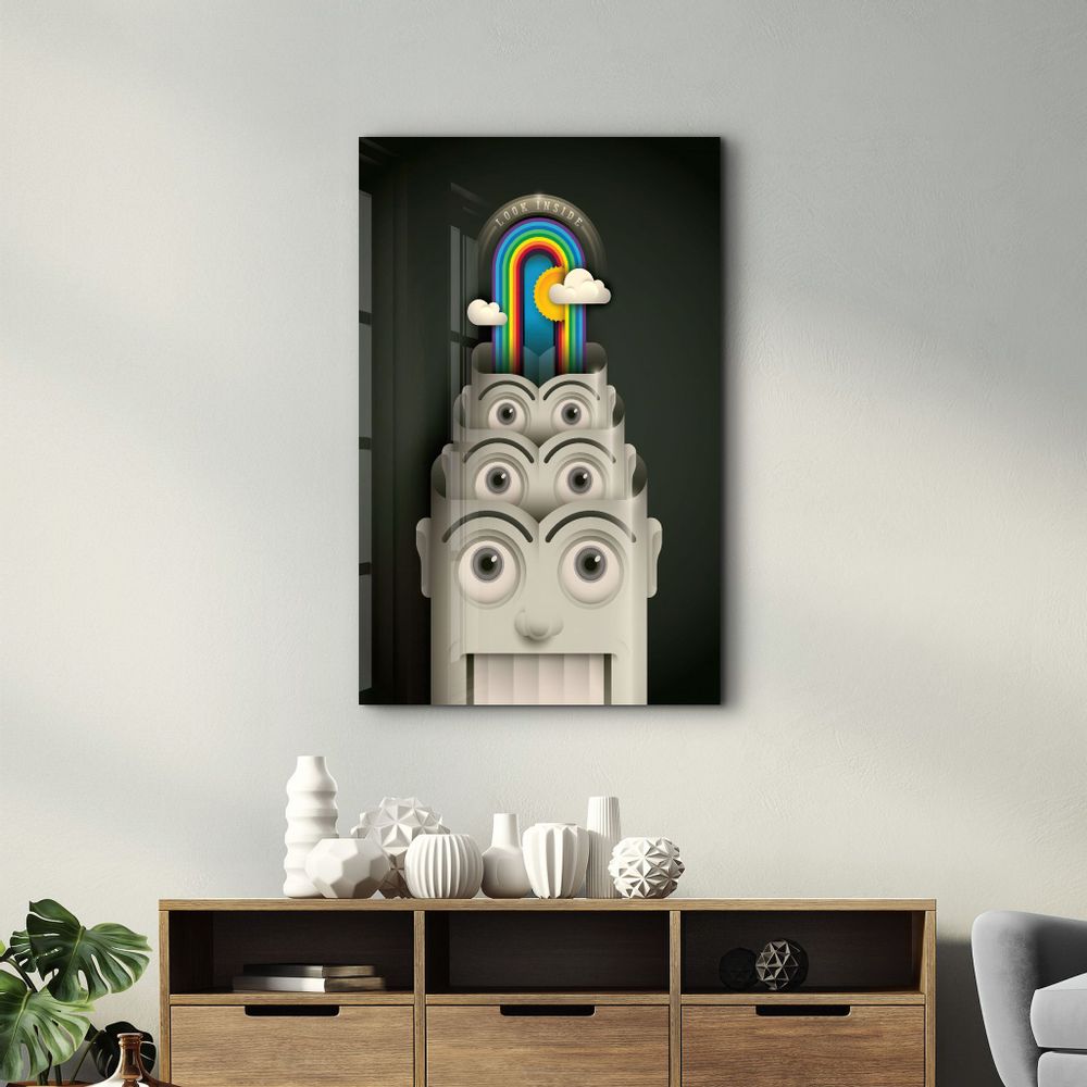 Other wall decoration - The Stage Of Hopes | Glass Wall Art - ARTDESIGNA