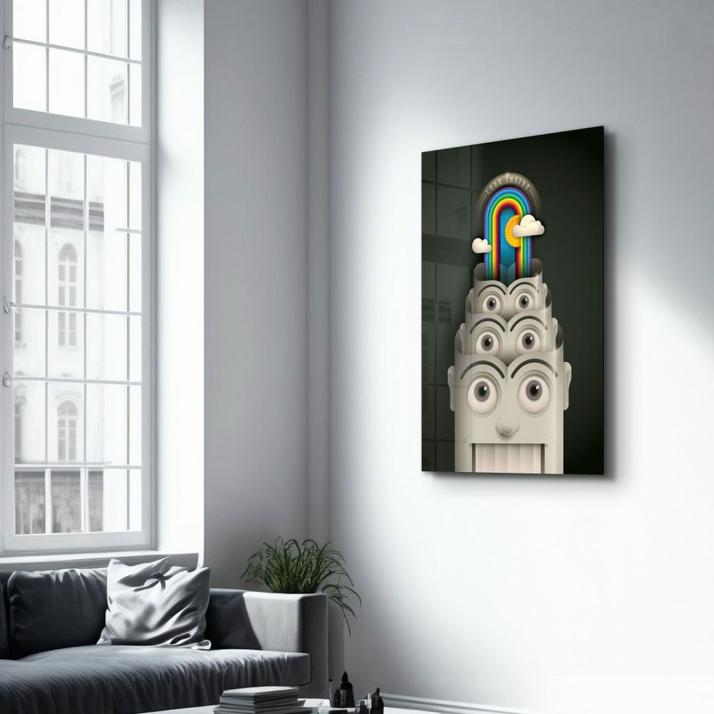 Other wall decoration - The Stage Of Hopes | Glass Wall Art - ARTDESIGNA