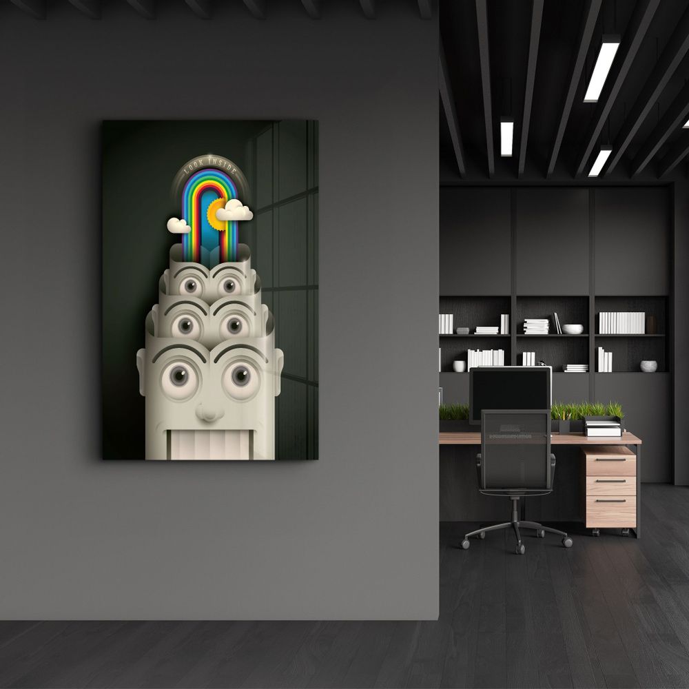 Other wall decoration - The Stage Of Hopes | Glass Wall Art - ARTDESIGNA