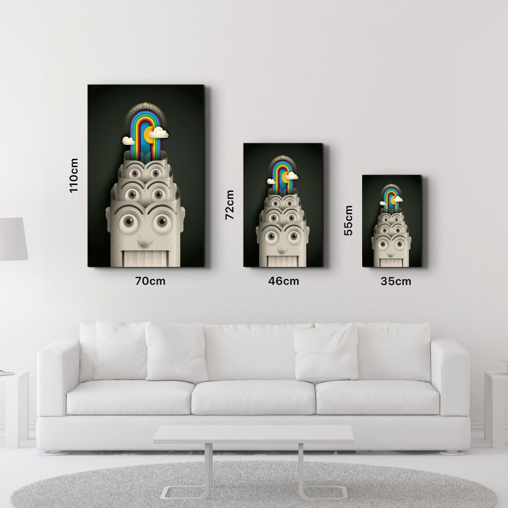 Other wall decoration - The Stage Of Hopes | Glass Wall Art - ARTDESIGNA