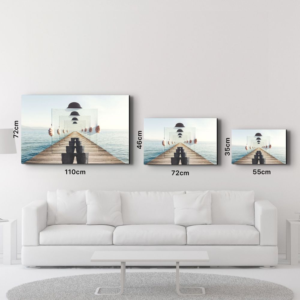 Autres décorations murales - Loop | Glass Wall Art - ARTDESIGNA