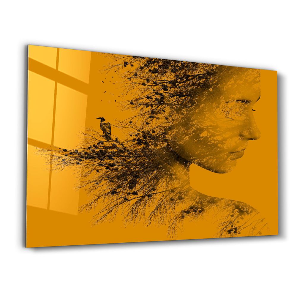 Autres décorations murales - Root V1 | Glass Wall Art - ARTDESIGNA