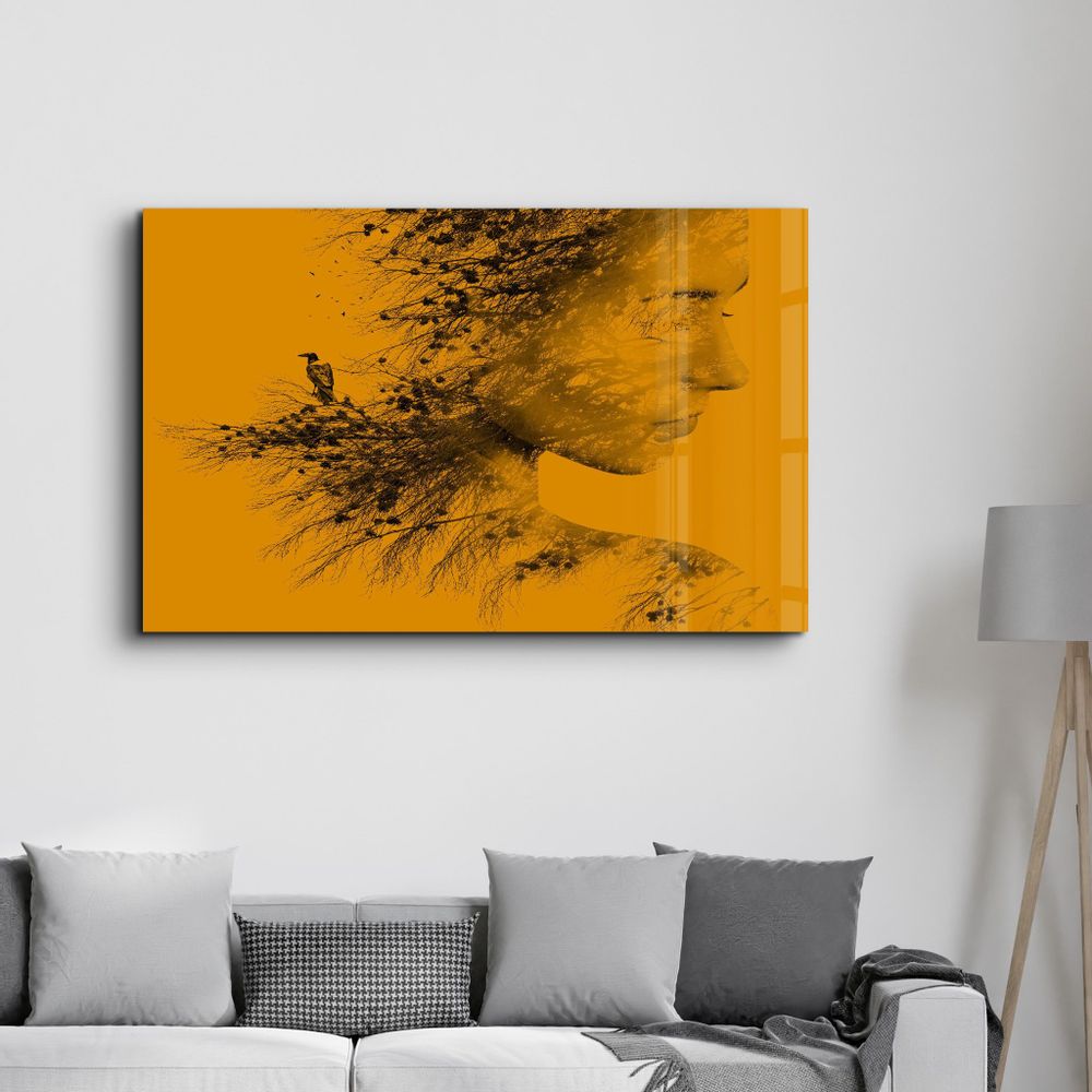 Autres décorations murales - Root V1 | Glass Wall Art - ARTDESIGNA