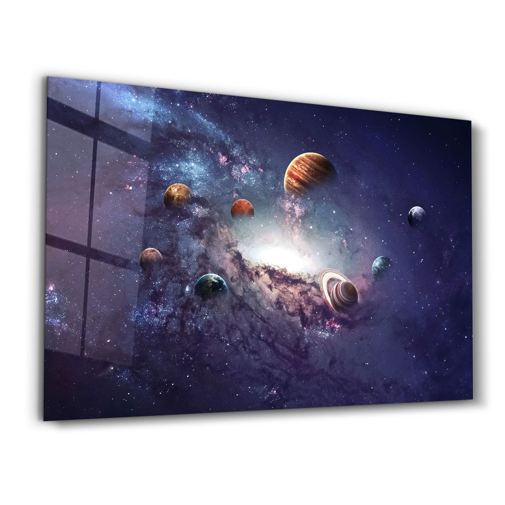 Autres décorations murales - Galaxy | Glass Wall Art - ARTDESIGNA