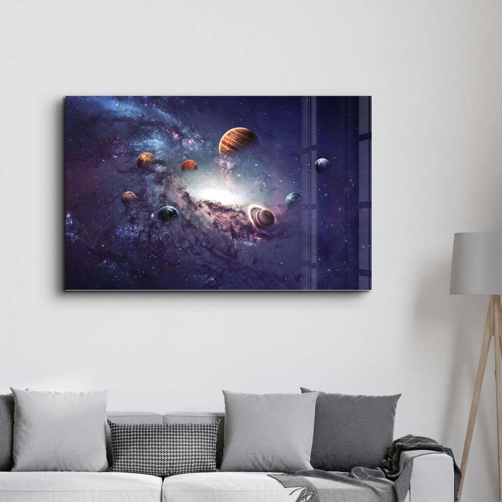 Autres décorations murales - Galaxy | Glass Wall Art - ARTDESIGNA