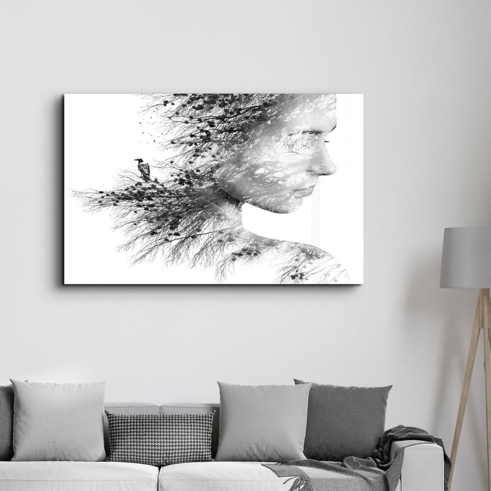 Autres décorations murales - Root V2 | Glass Wall Art - ARTDESIGNA