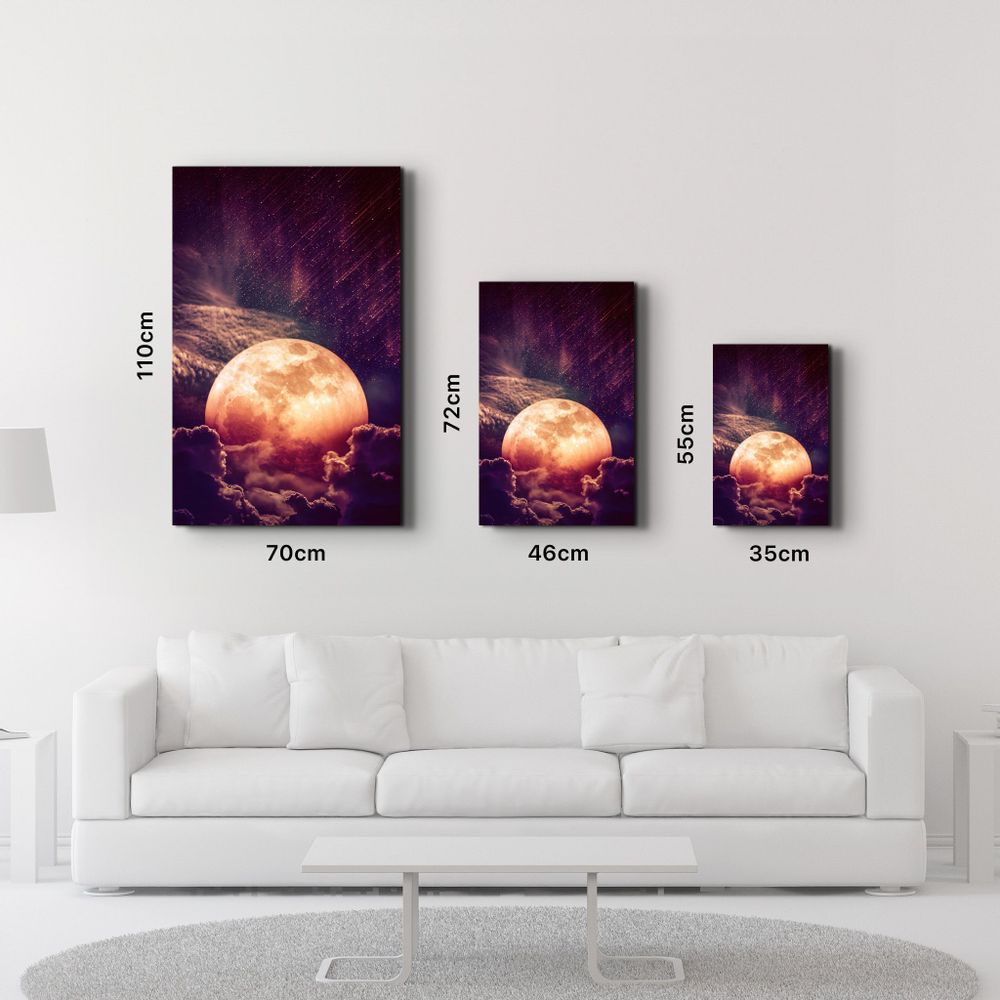 Autres décorations murales - Meteor Shower | Glass Wall Art - ARTDESIGNA