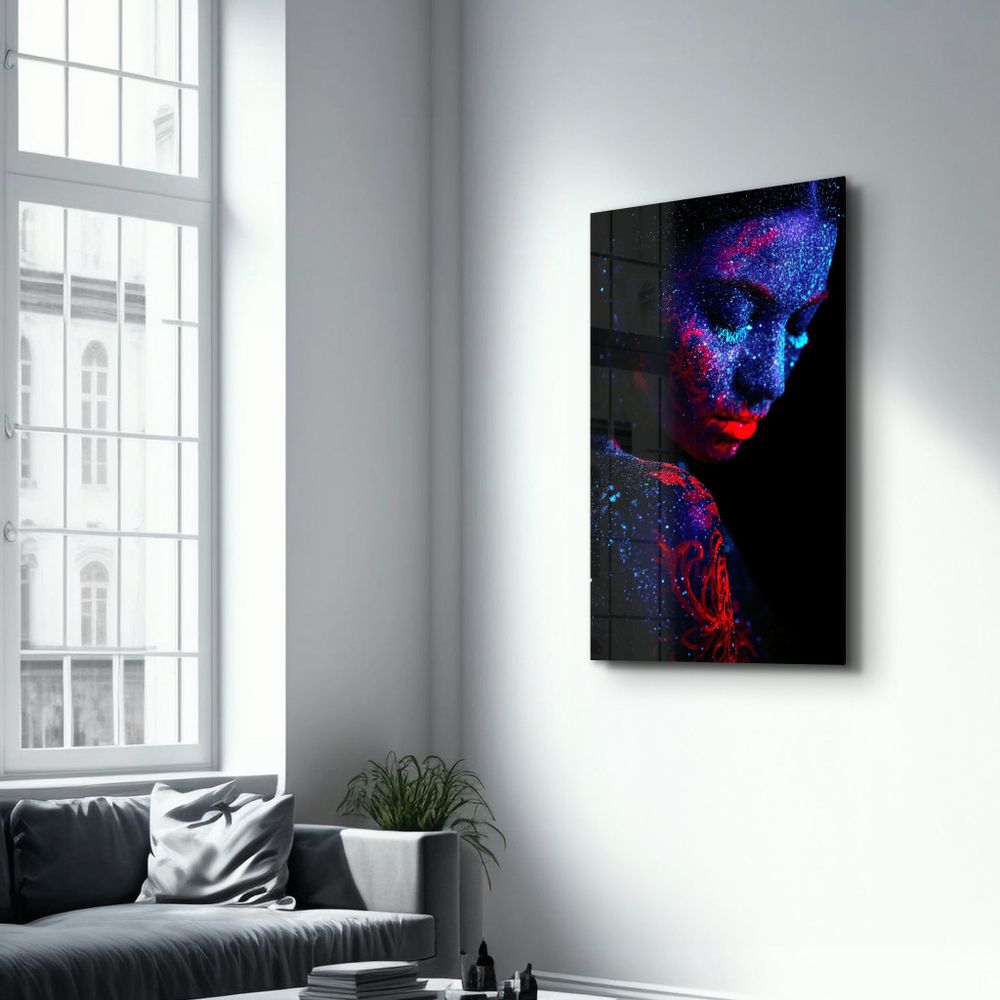 Autres décorations murales - Night Sky | Glass Wall Art - ARTDESIGNA