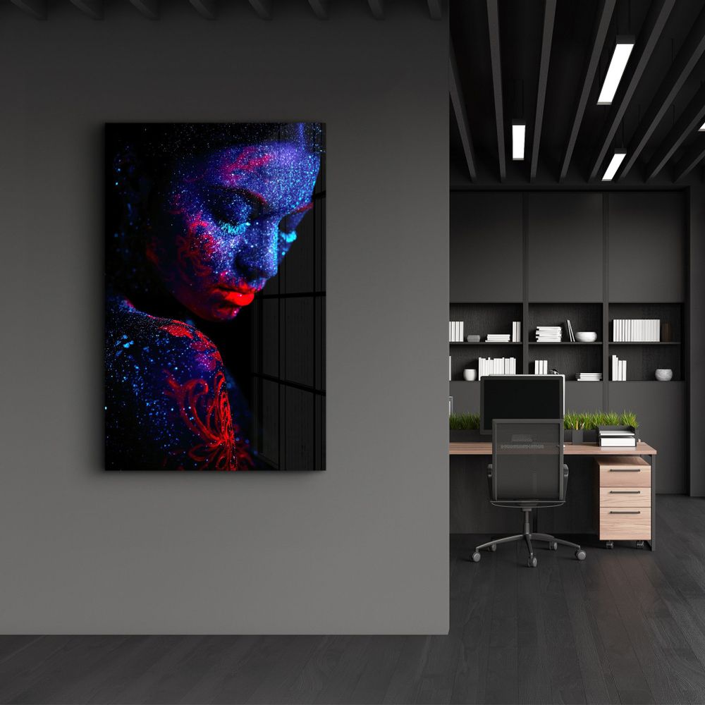 Autres décorations murales - Night Sky | Glass Wall Art - ARTDESIGNA