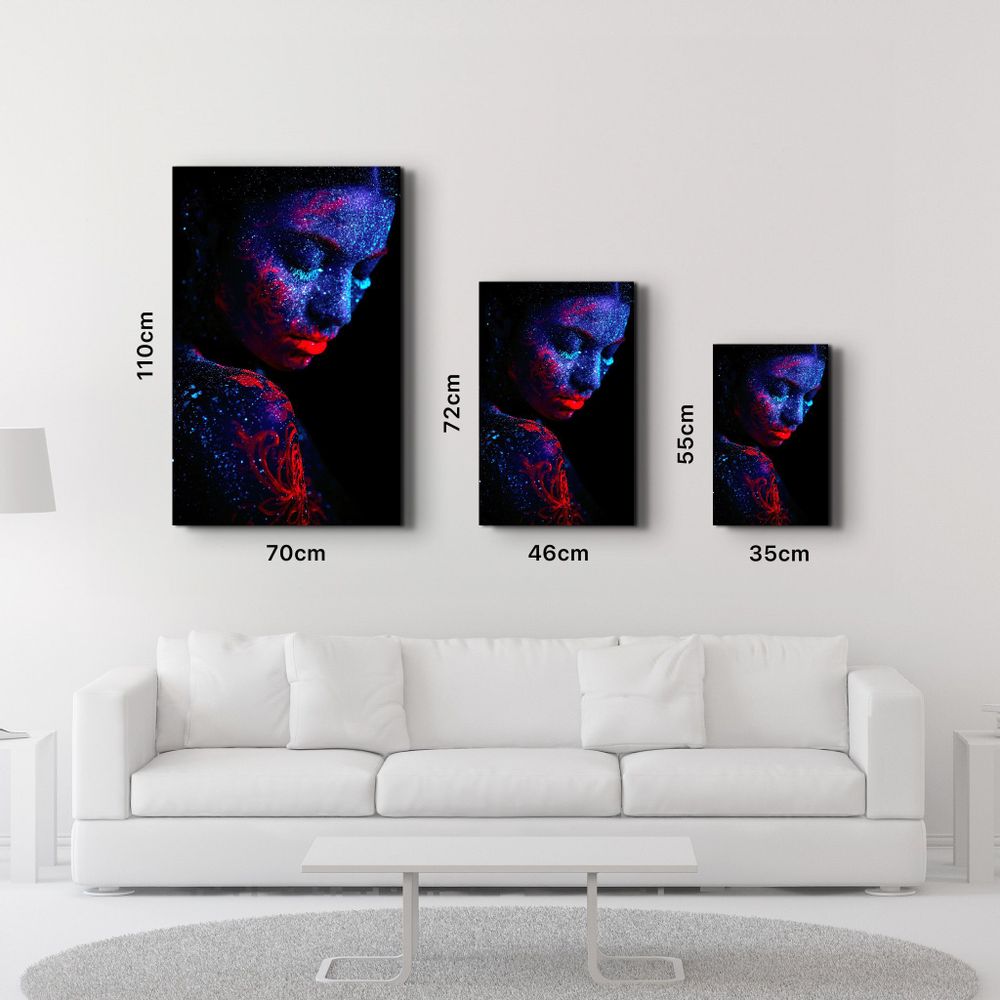 Autres décorations murales - Night Sky | Glass Wall Art - ARTDESIGNA