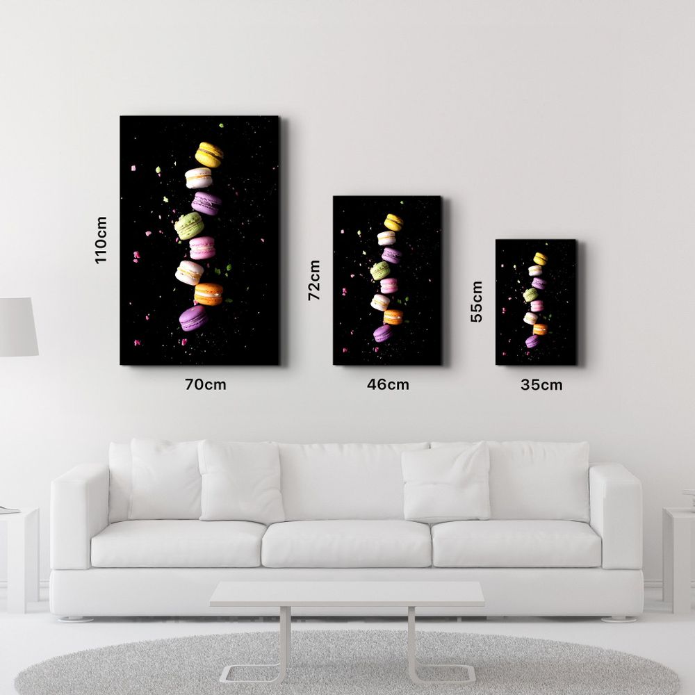Other wall decoration - Macaroons | Glass Wall Art - ARTDESIGNA