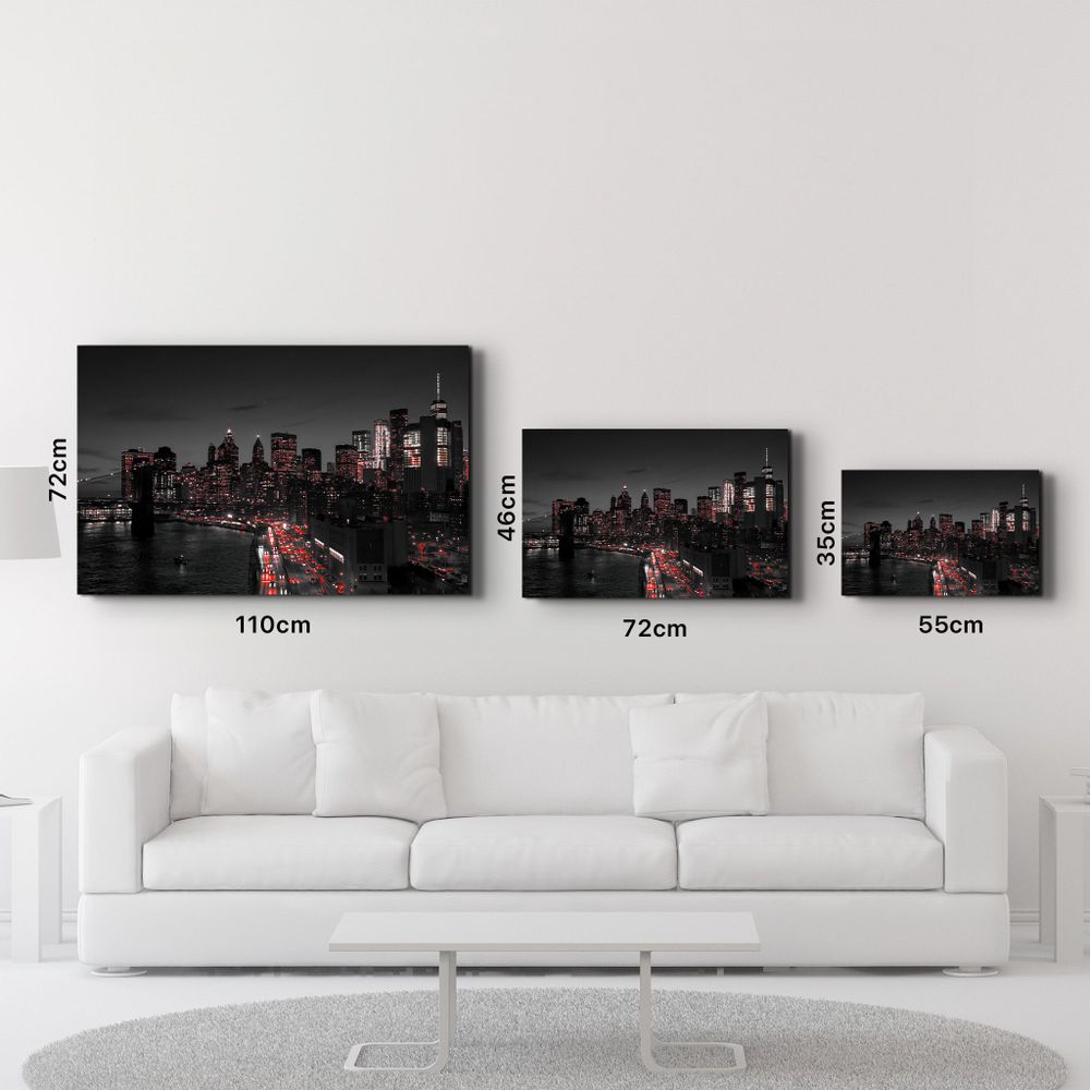 Autres décorations murales - Gotham City | Glass Wall Art - ARTDESIGNA