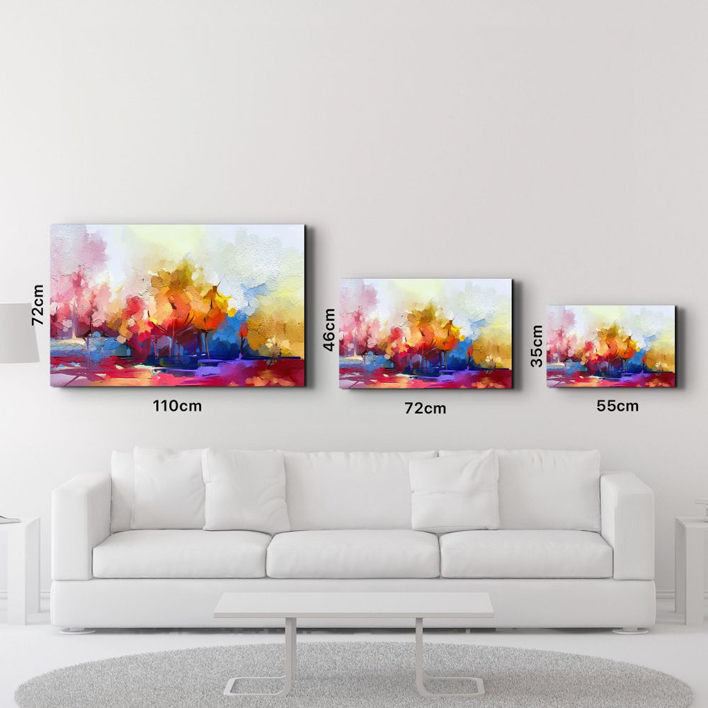 Other wall decoration - Abstract Oil Painting | Glass Wall Art - ARTDESIGNA