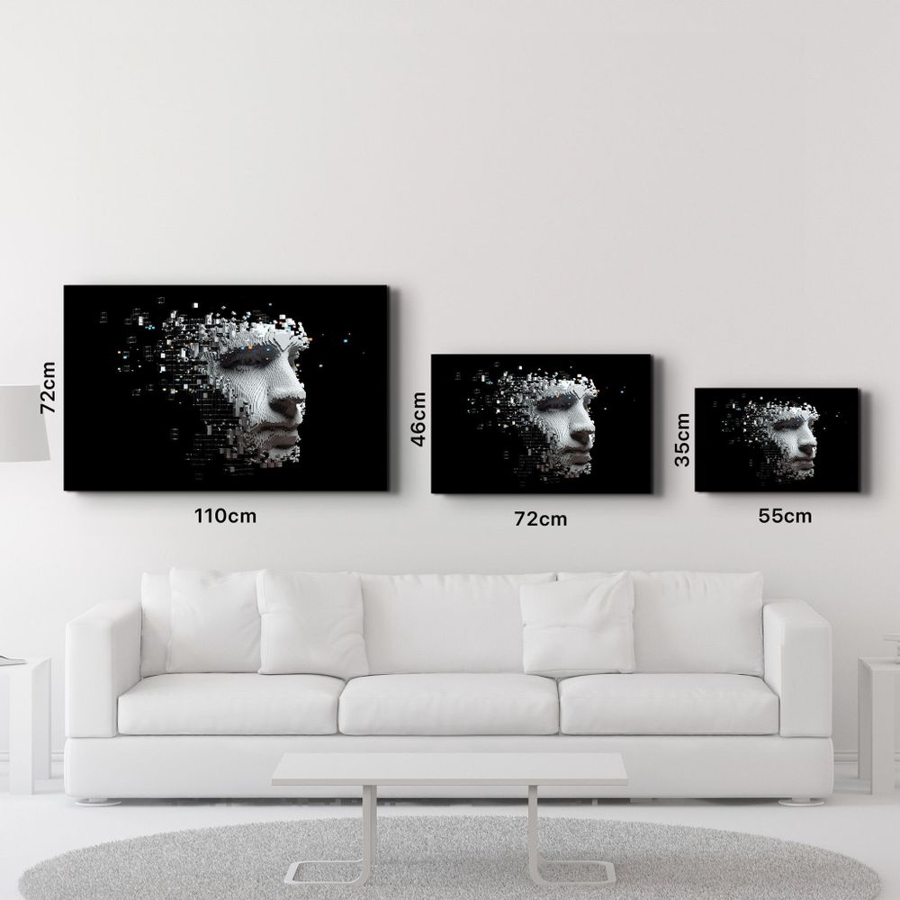 Other wall decoration - Metaverse Dangers | Glass Wall Art - ARTDESIGNA