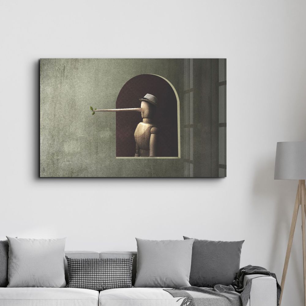 Other wall decoration - Don't Lie Anymore | Glass Wall Art - ARTDESIGNA