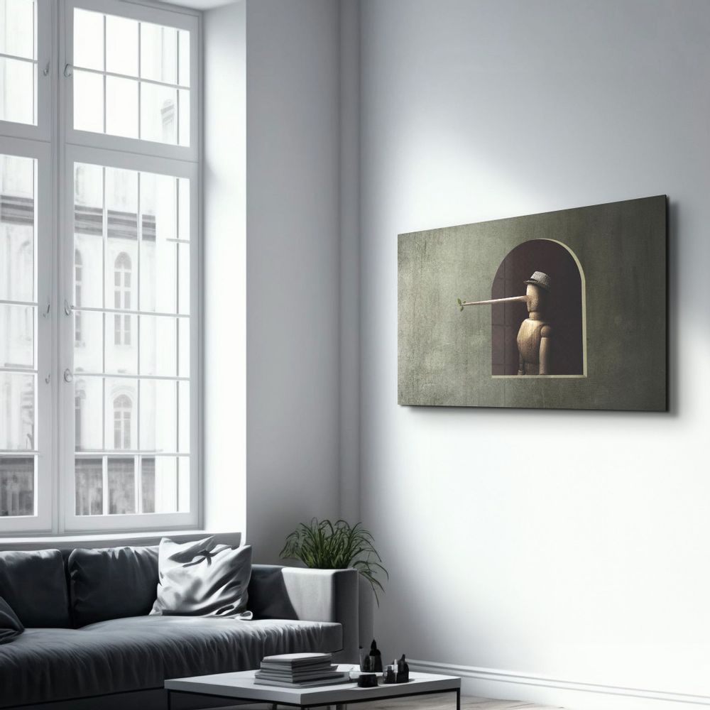 Other wall decoration - Don't Lie Anymore | Glass Wall Art - ARTDESIGNA