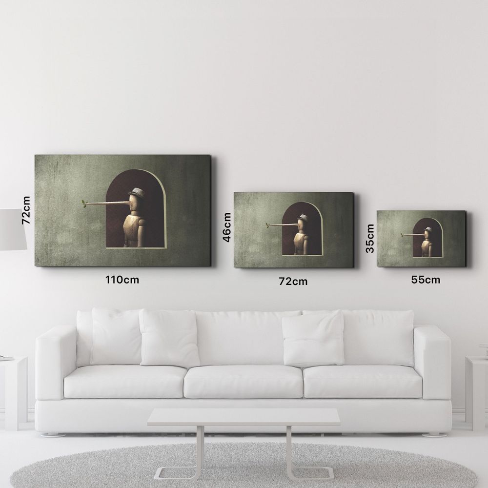 Other wall decoration - Don't Lie Anymore | Glass Wall Art - ARTDESIGNA
