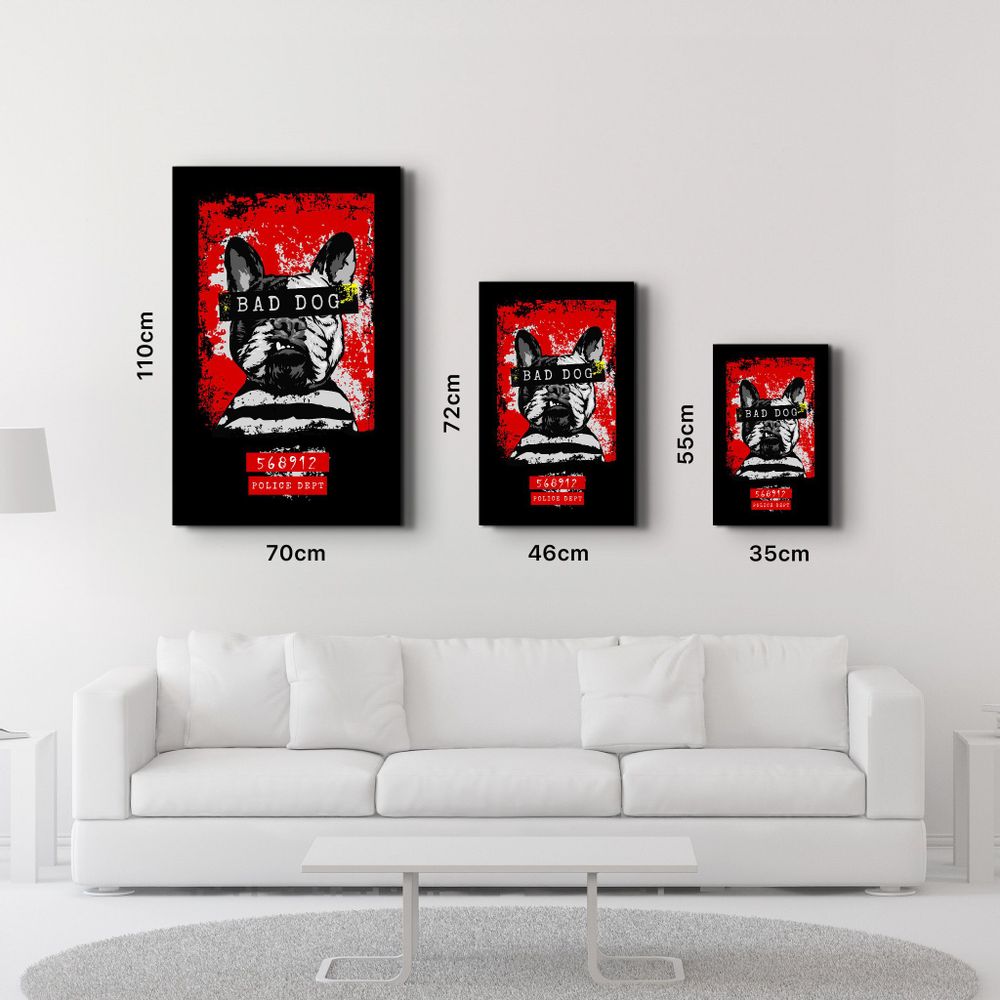 Other wall decoration - The Wanted Dog | Glass Wall Art - ARTDESIGNA