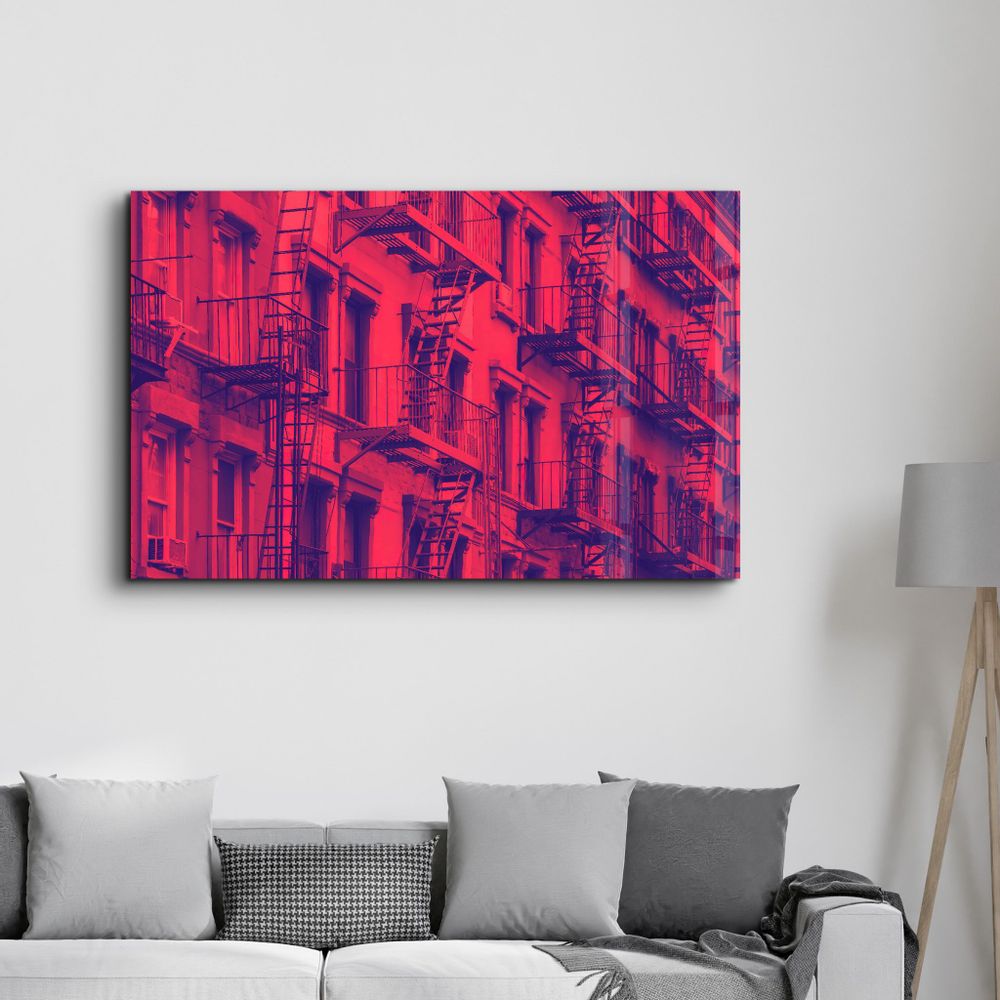 Other wall decoration - Apartments In Manhattan | Glass Wall Art - ARTDESIGNA