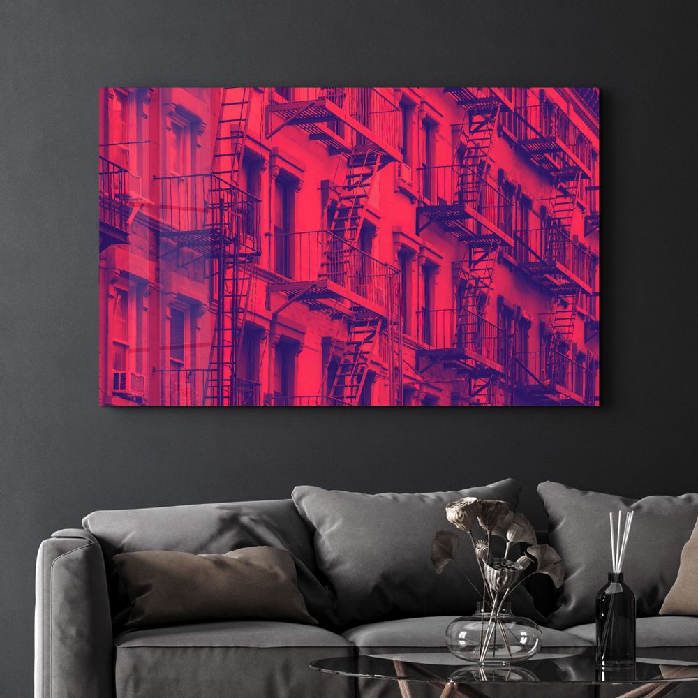 Other wall decoration - Apartments In Manhattan | Glass Wall Art - ARTDESIGNA