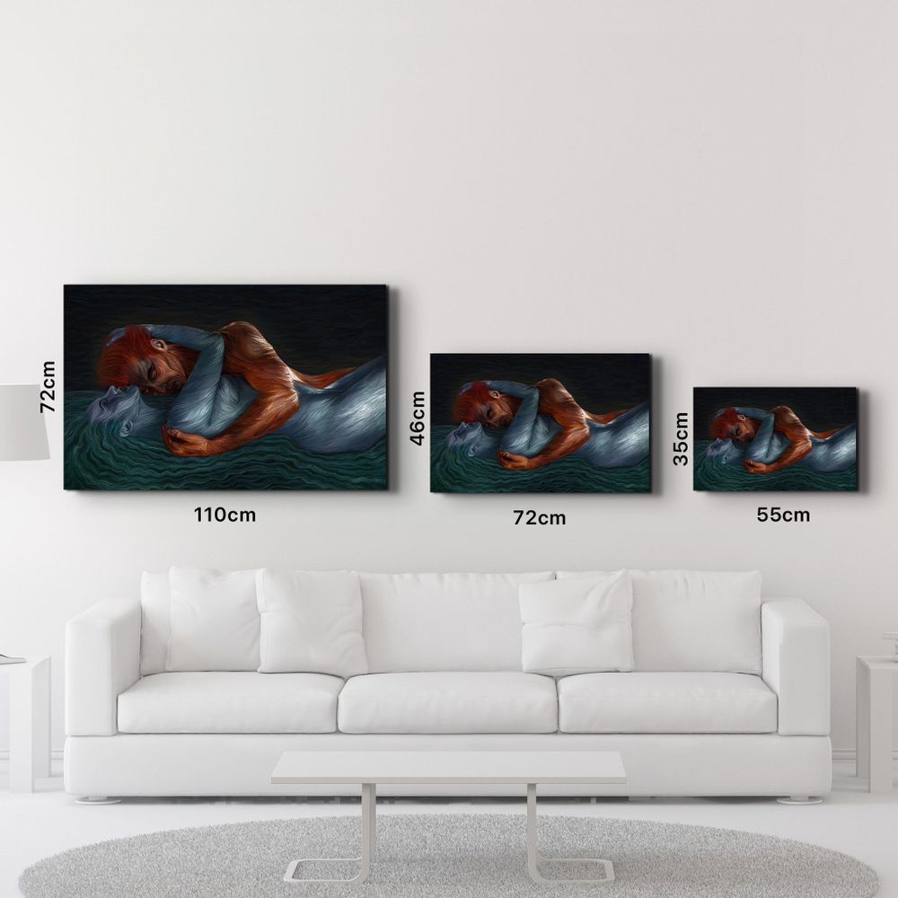 Other wall decoration - Twin Flame Reunion | Glass Wall Art - ARTDESIGNA