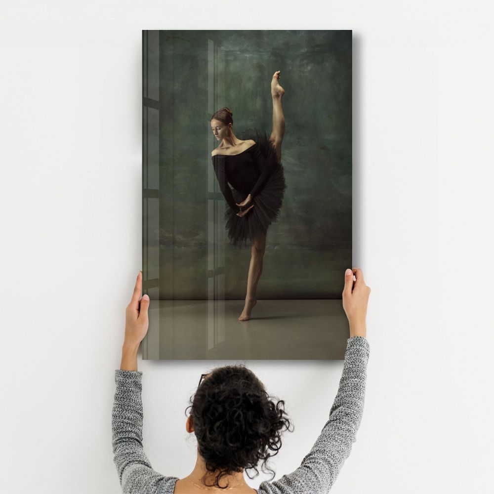 Other wall decoration - Ballerina V1 | Glass Wall Art - ARTDESIGNA