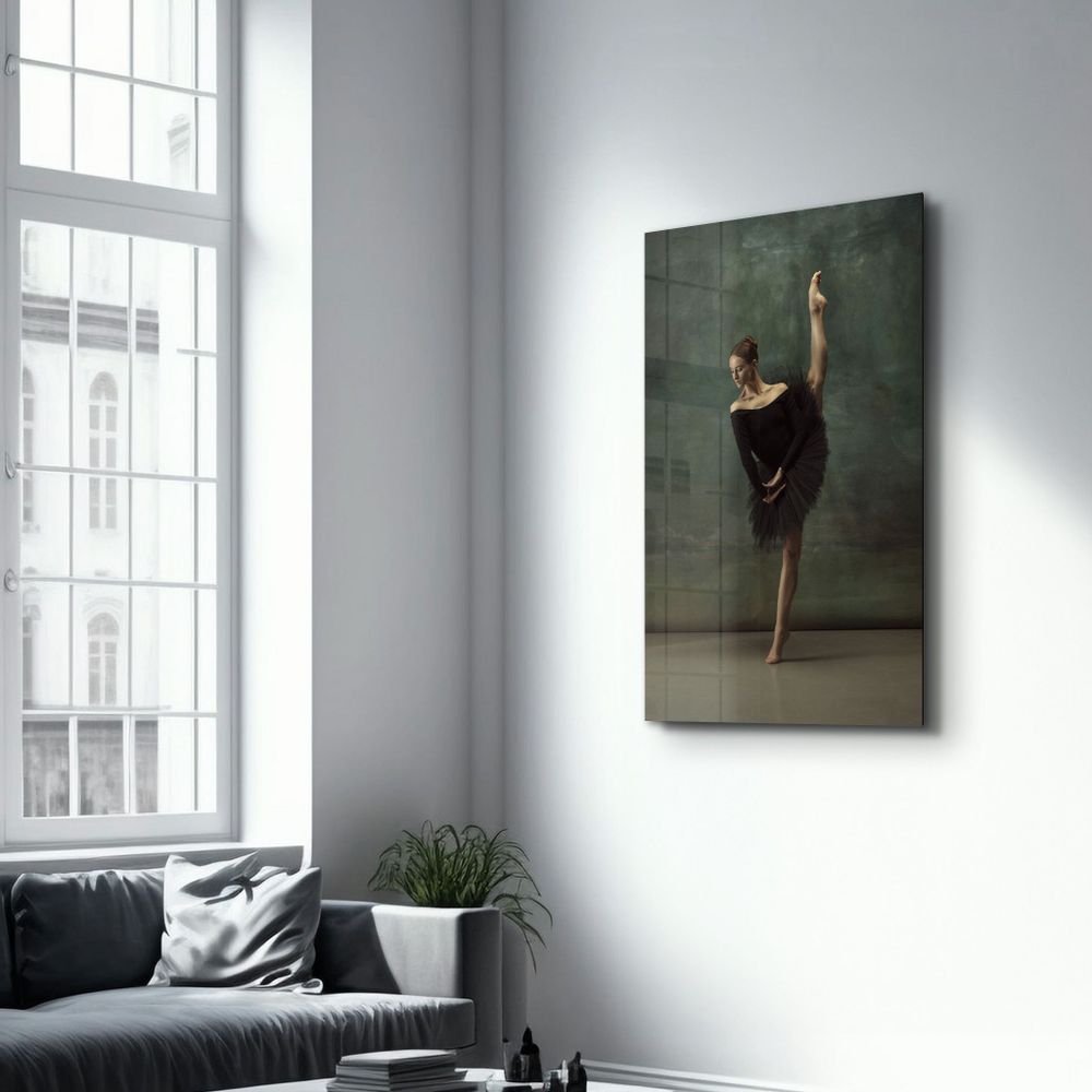 Other wall decoration - Ballerina V1 | Glass Wall Art - ARTDESIGNA