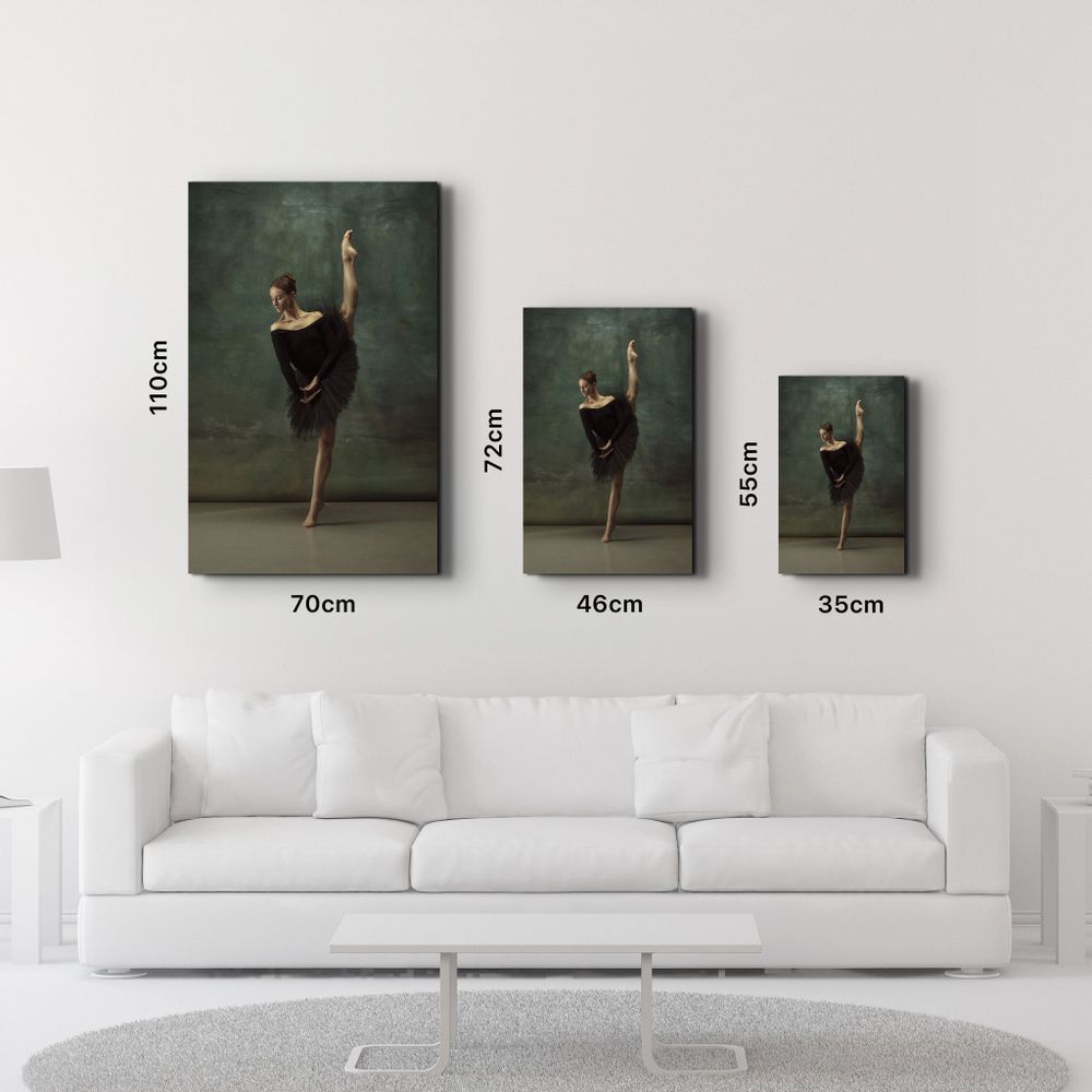 Other wall decoration - Ballerina V1 | Glass Wall Art - ARTDESIGNA