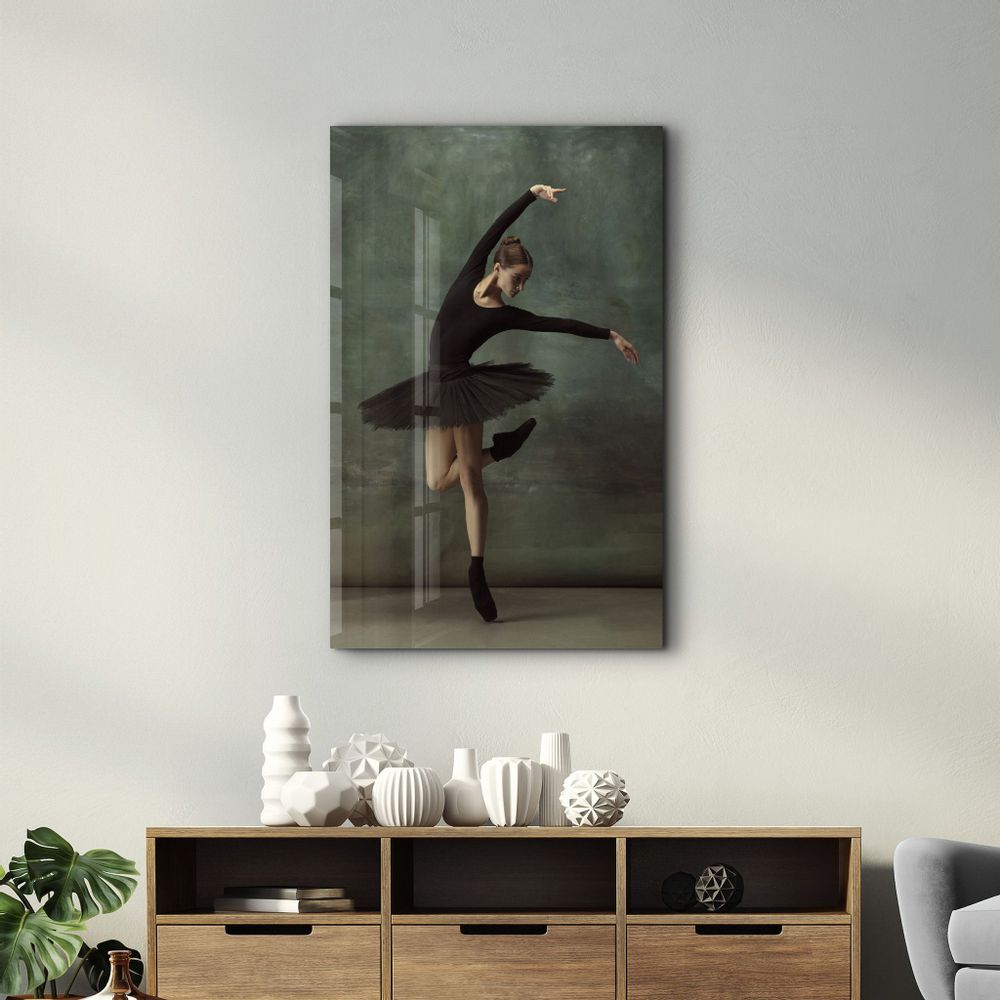 Other wall decoration - Ballerina V2 | Glass Wall Art - ARTDESIGNA