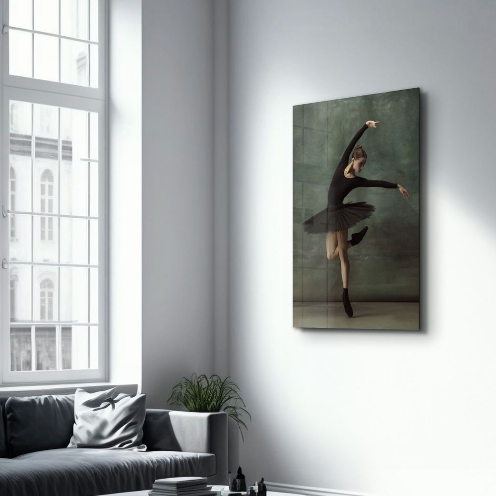 Other wall decoration - Ballerina V2 | Glass Wall Art - ARTDESIGNA