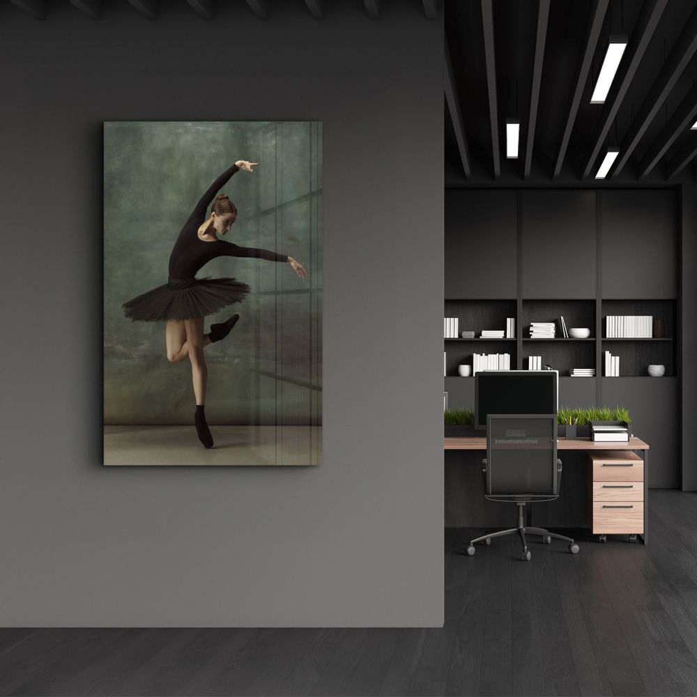 Other wall decoration - Ballerina V2 | Glass Wall Art - ARTDESIGNA