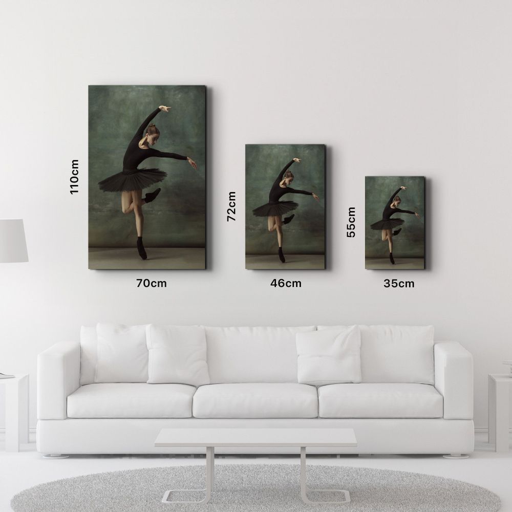 Other wall decoration - Ballerina V2 | Glass Wall Art - ARTDESIGNA