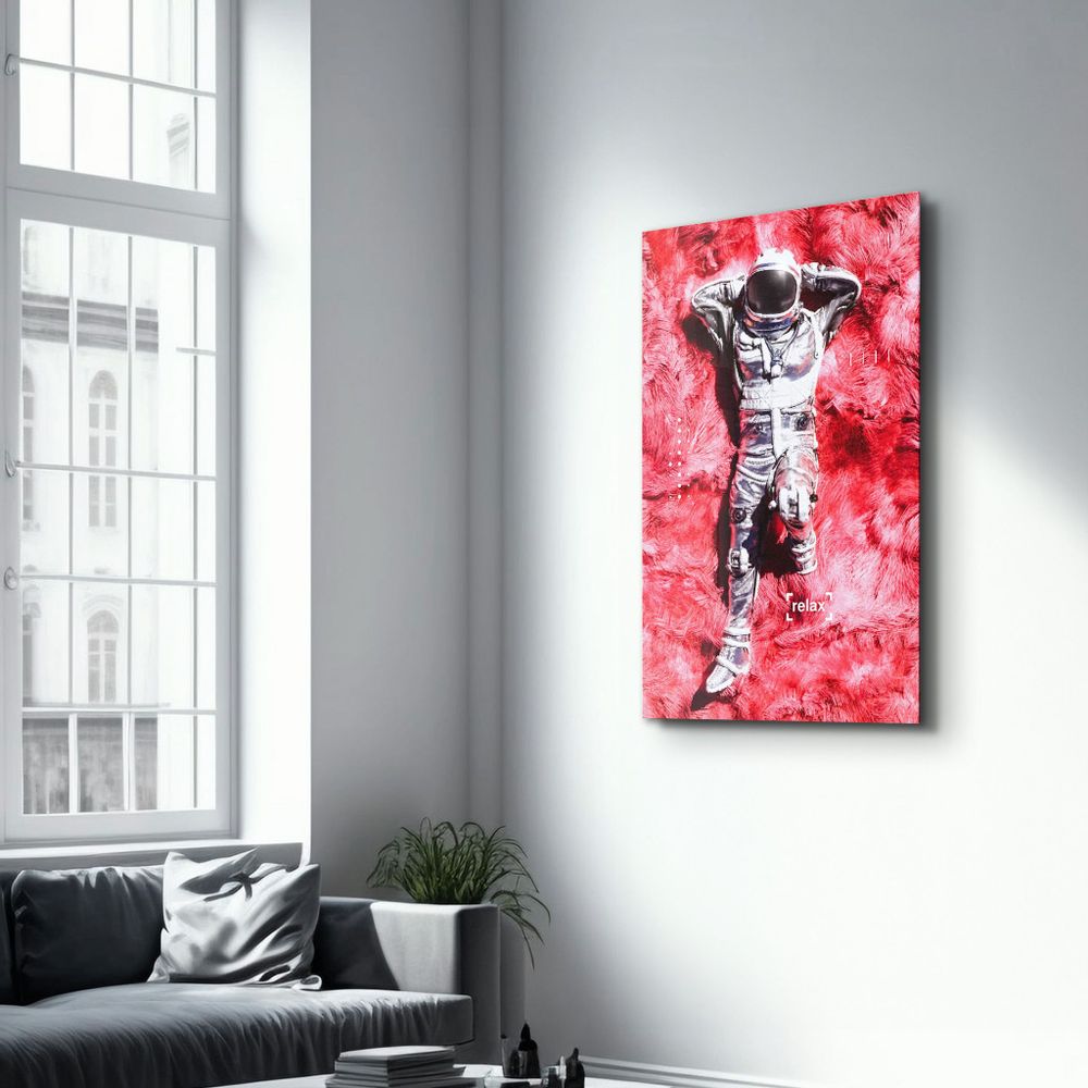 Autres décorations murales - Paradise of Space | GLASS WALL ART - ARTDESIGNA