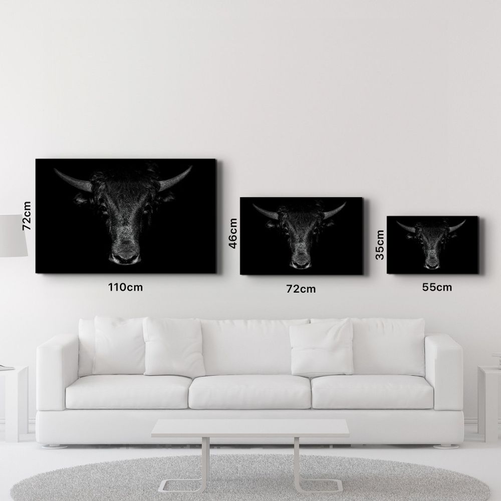 Autres décorations murales - The Bull | Glass Wall Art - ARTDESIGNA