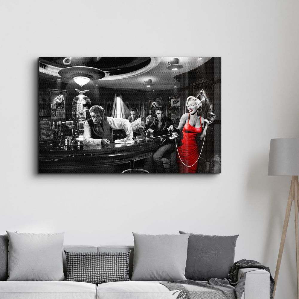 Other wall decoration - Marilyn Monroe | GLASS WALL ART - ARTDESIGNA