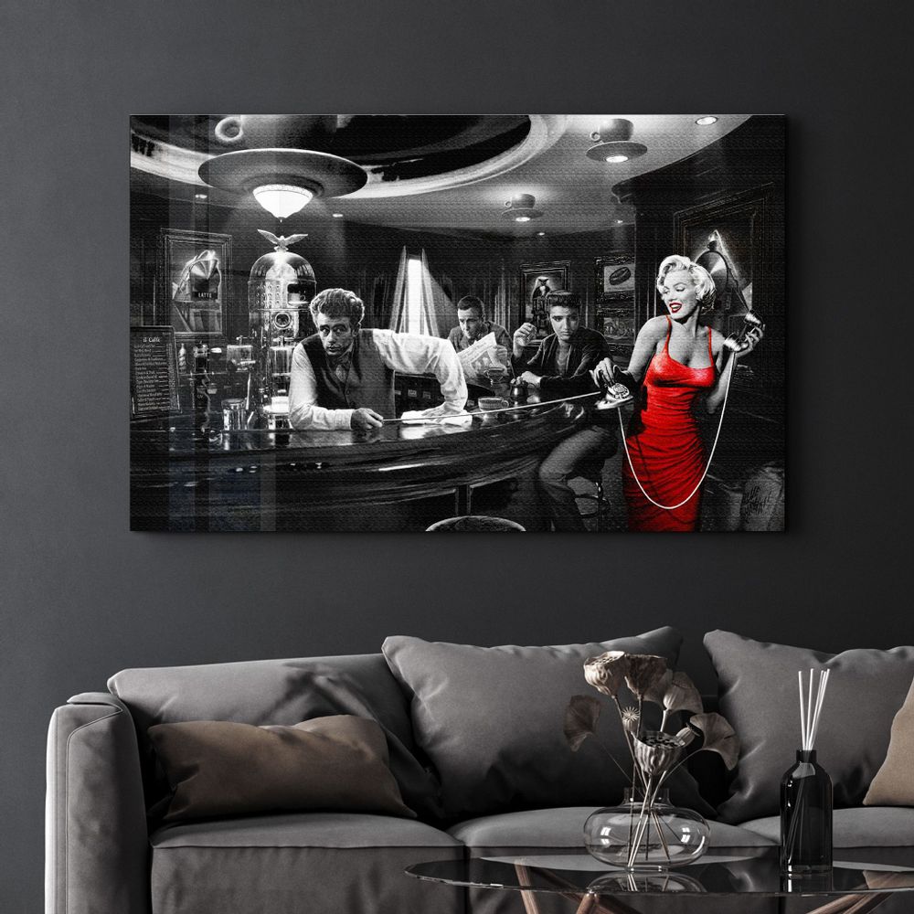 Other wall decoration - Marilyn Monroe | GLASS WALL ART - ARTDESIGNA