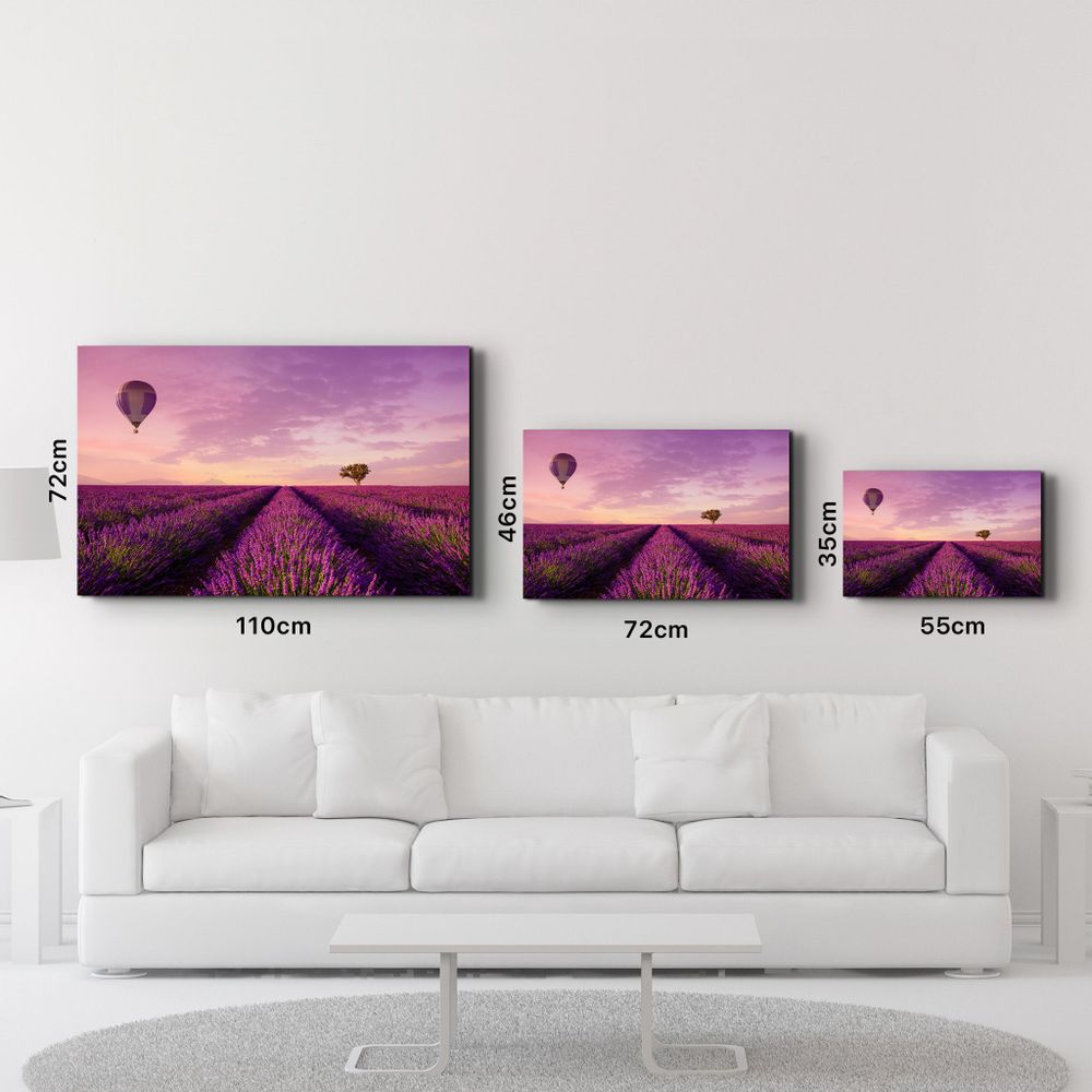 Other wall decoration - Purple Sky | Glass Wall Art - ARTDESIGNA