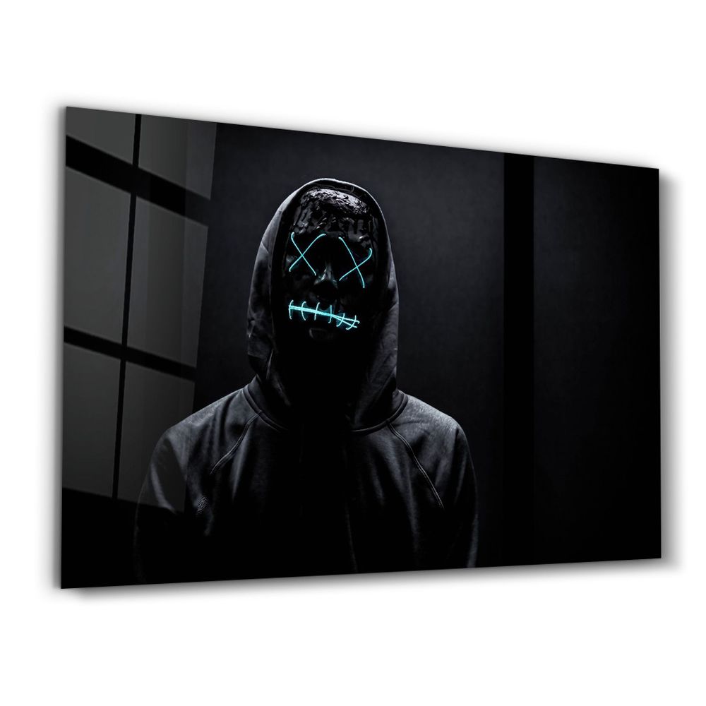 Autres décorations murales - The X Eyes V1 | GLASS WALL ART - ARTDESIGNA