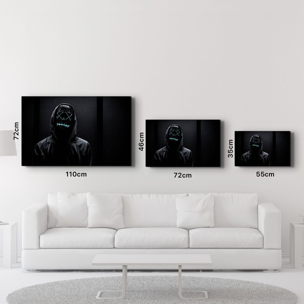 Autres décorations murales - The X Eyes V1 | GLASS WALL ART - ARTDESIGNA