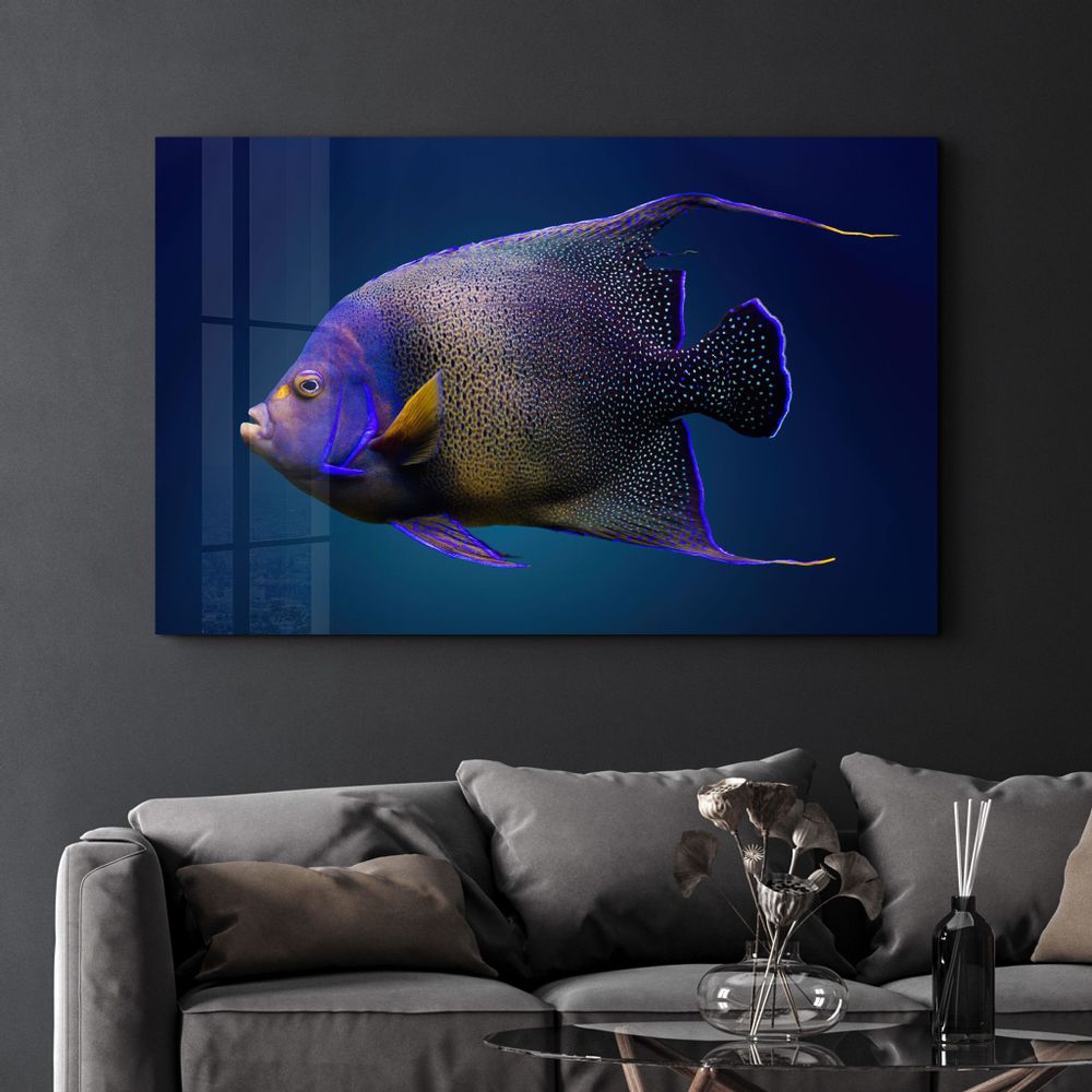 Other wall decoration - Exotic Fish | GLASS WALL ART - ARTDESIGNA