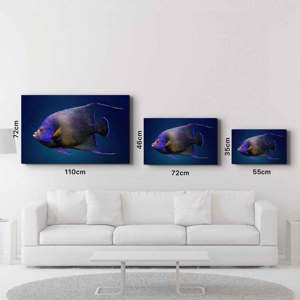 Other wall decoration - Exotic Fish | GLASS WALL ART - ARTDESIGNA