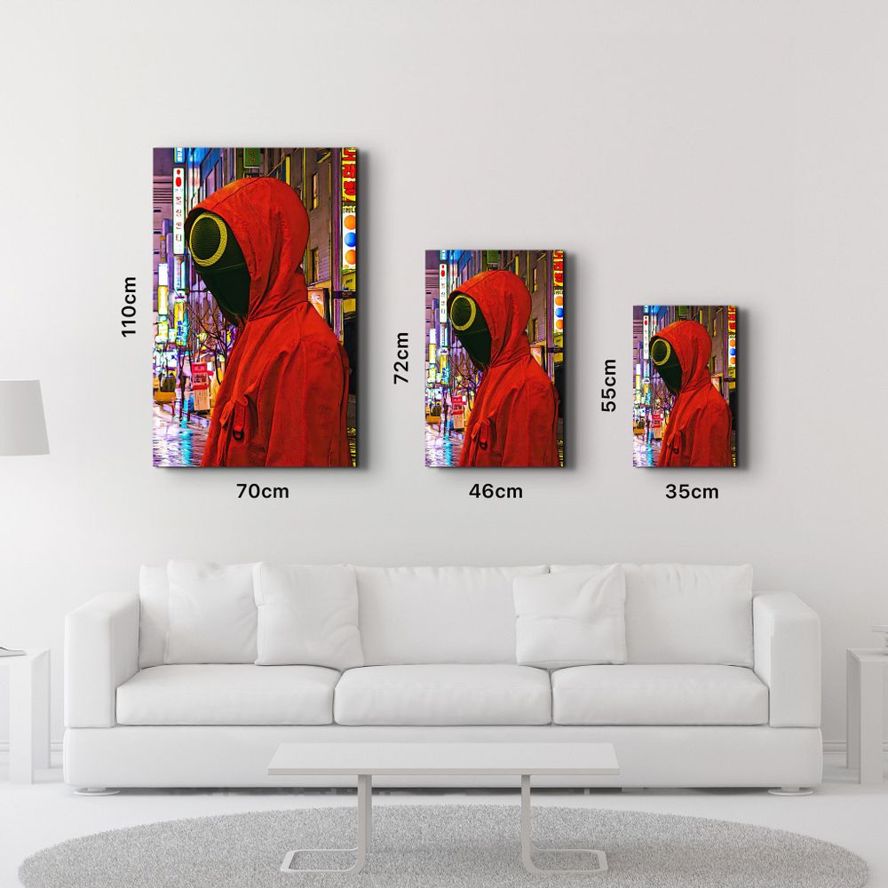 Autres décorations murales - Rounded Face | GLASS WALL ART - ARTDESIGNA