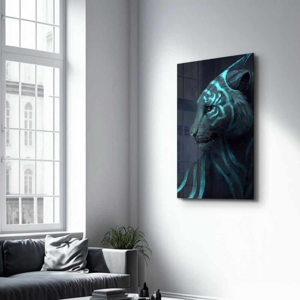 Autres décorations murales - Tiger | GLASS WALL ART - ARTDESIGNA
