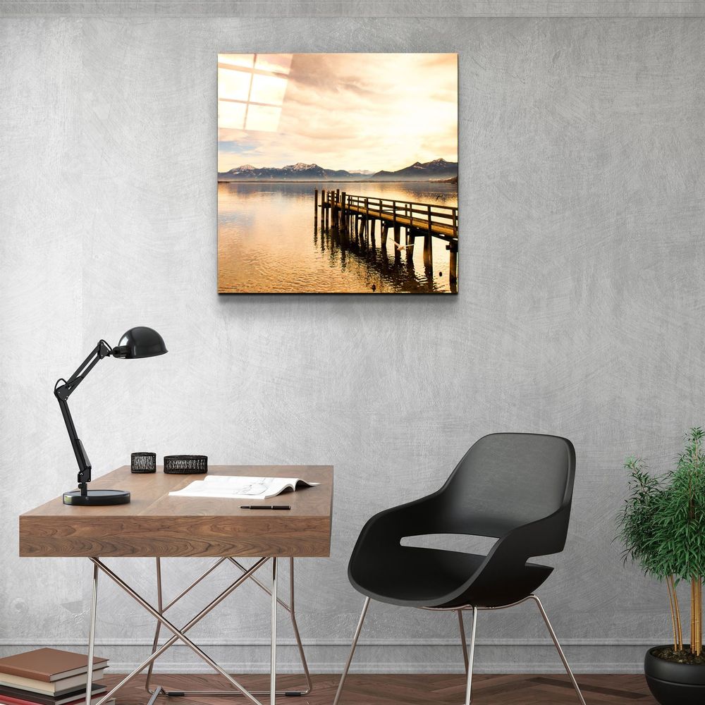 Autres décorations murales - ・"Quay"・Glass Wall Art | Artdesigna Glass Printing Wall Arts. - ARTDESIGNA