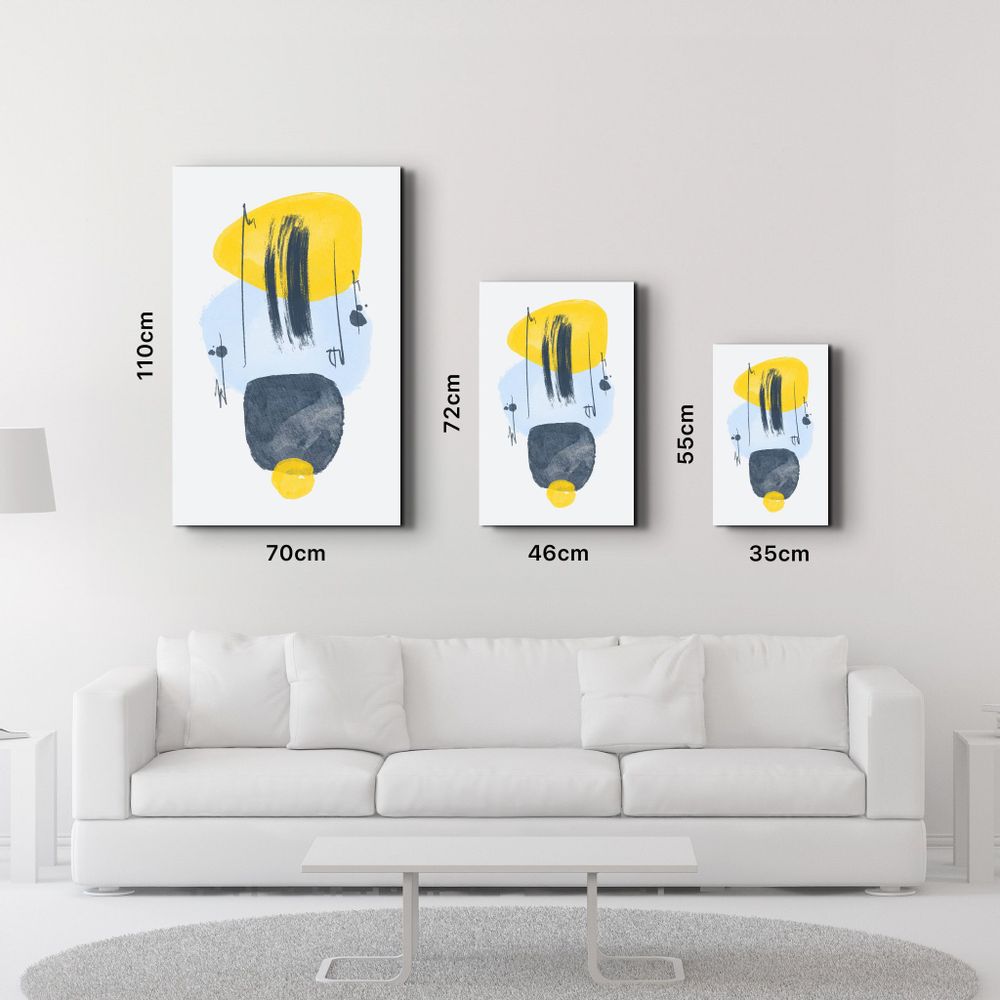 Autres décorations murales - Abstract Shapes V2 | Glass Wall Art - ARTDESIGNA