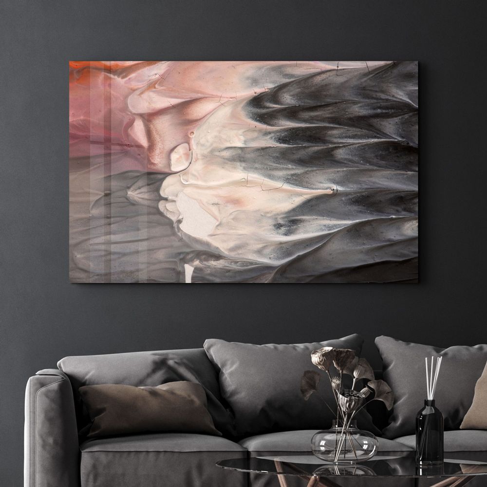 Other wall decoration - Abstract Pattern 8 | Glass Wall Art - ARTDESIGNA